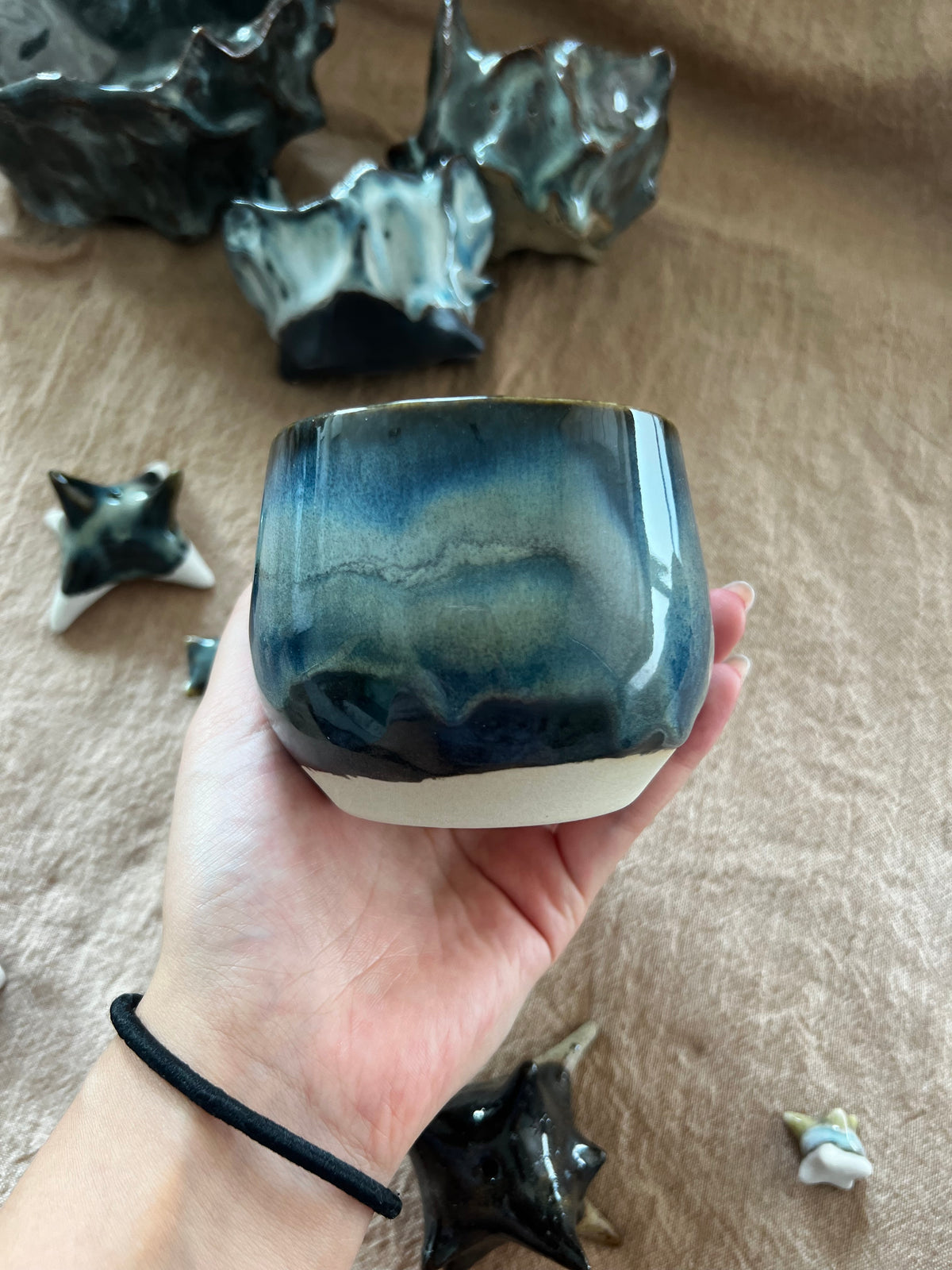 Cup blue